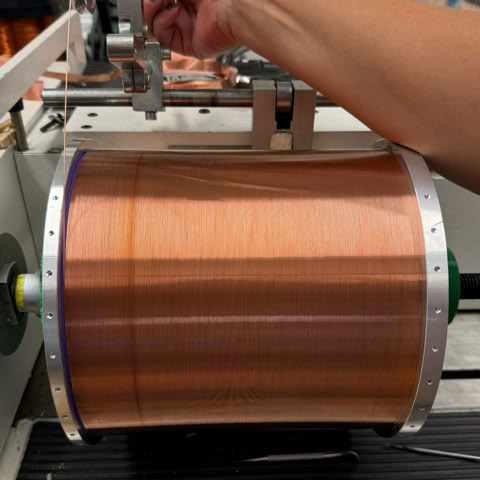 In house coil winding